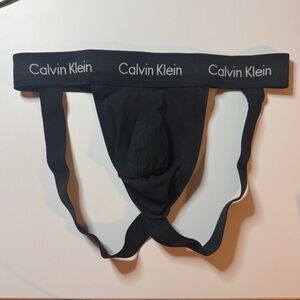 Calvin Klein Black Jockstrap - original elastic strap vs cotton on new jocks